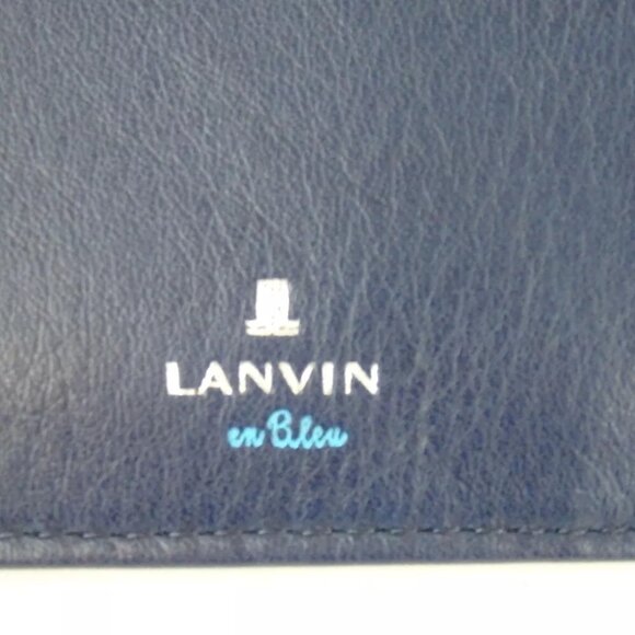 Authentic LANVIN en Bleu Shoulder Mini Pouch leather [Used] - Picture 12 of 12